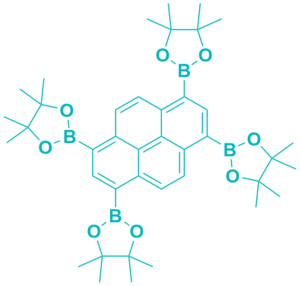 1,3,6,8-tetrakis(4,4,5 ,5-tetramethyl- 1,3 ,2-dioxaborolan-2-yl)pyrene