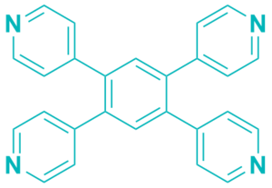 4-(2,4,5-tripyridin-4-ylphenyl)pyridine
