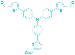 5-[4-[4-(5-formylthiophen-2-yl)-N-[4-(5-formylthiophen-2-yl)phenyl]anilino]phenyl]thiophene-2-carbal