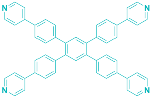 Pyridine, 4,4'-[4',5'-bis[4-(4-pyridinyl)phenyl][1,1':2',1''-terphenyl]-4,4''-diyl]bis-