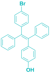 4-(2-(4-Bromophenyl)-1,2-diphenylvinyl)phenol