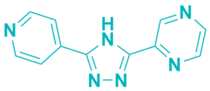 Pyrazine, 2-[3-(4-pyridinyl)-1H-1,2,4-triazol-5-yl]-